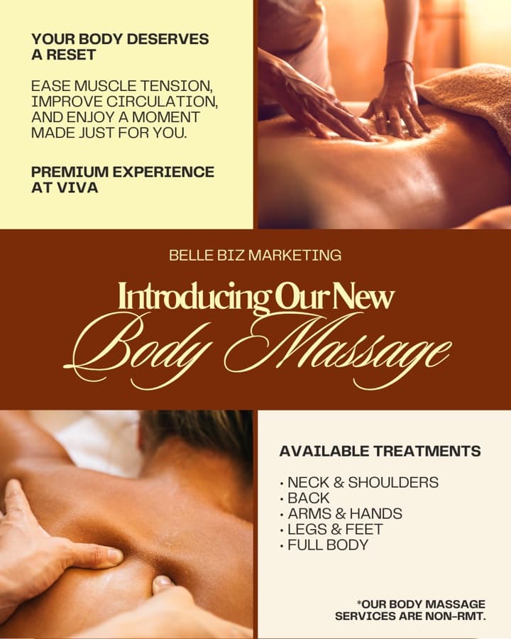 Belle Biz social media campaign example 7