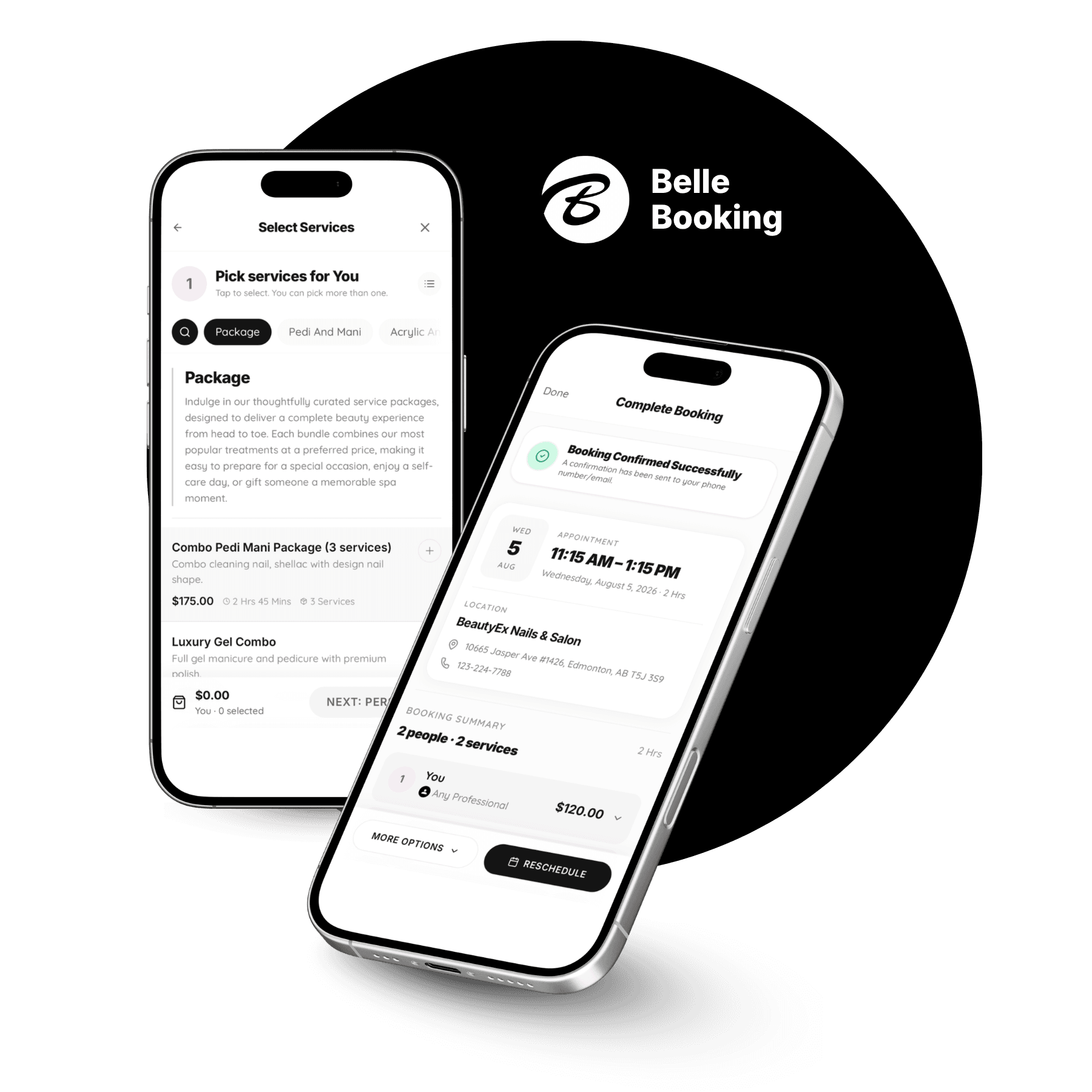 Belle Biz Booking Calendar