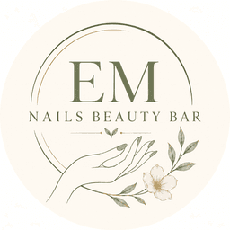 EM Nails & Beauty Bar logo